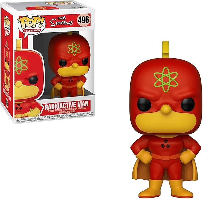 FUNKO LOS SIMPSONS: HOMERO SIMPSON - RADIOACTIVE MAN FUNKO POP 496