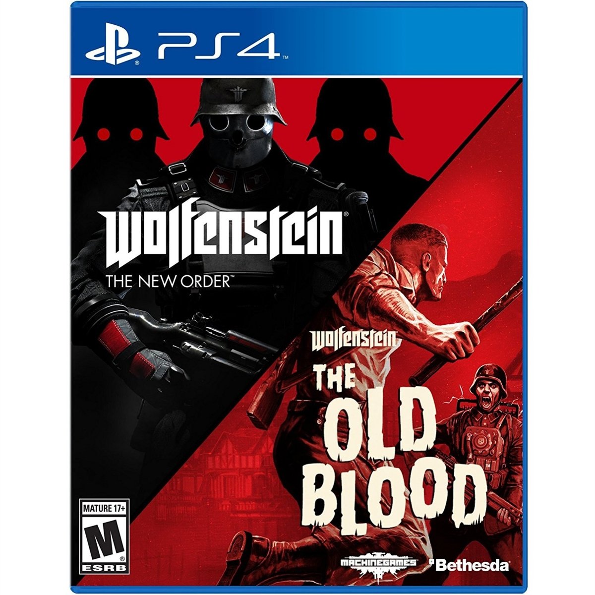 WOLFESTEIN THE NEW ORDER + THE OLD BLOOD (NUEVO SELLADO) PLAYSTATION 4