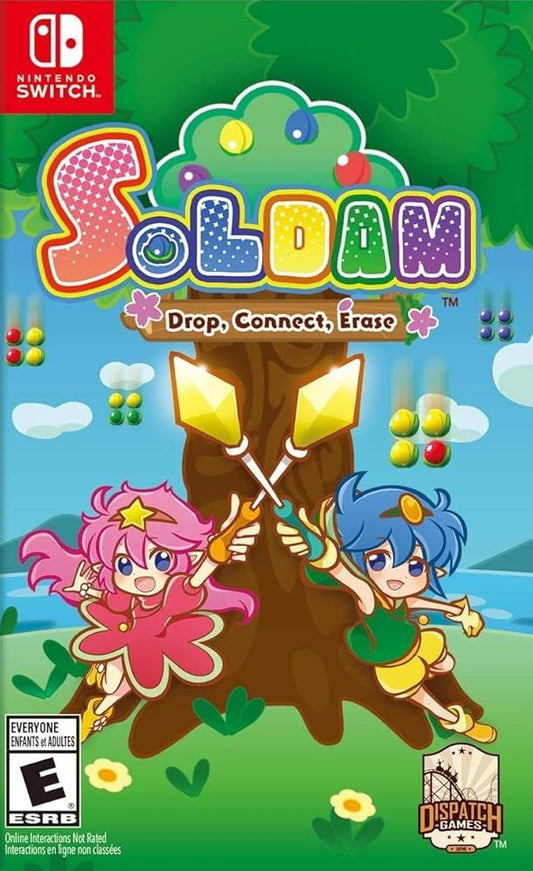 SOLDAM: DROP CONNECT ERASE – JUEGO DE NINTENDO SWITCH (NUEVO SELLADO)