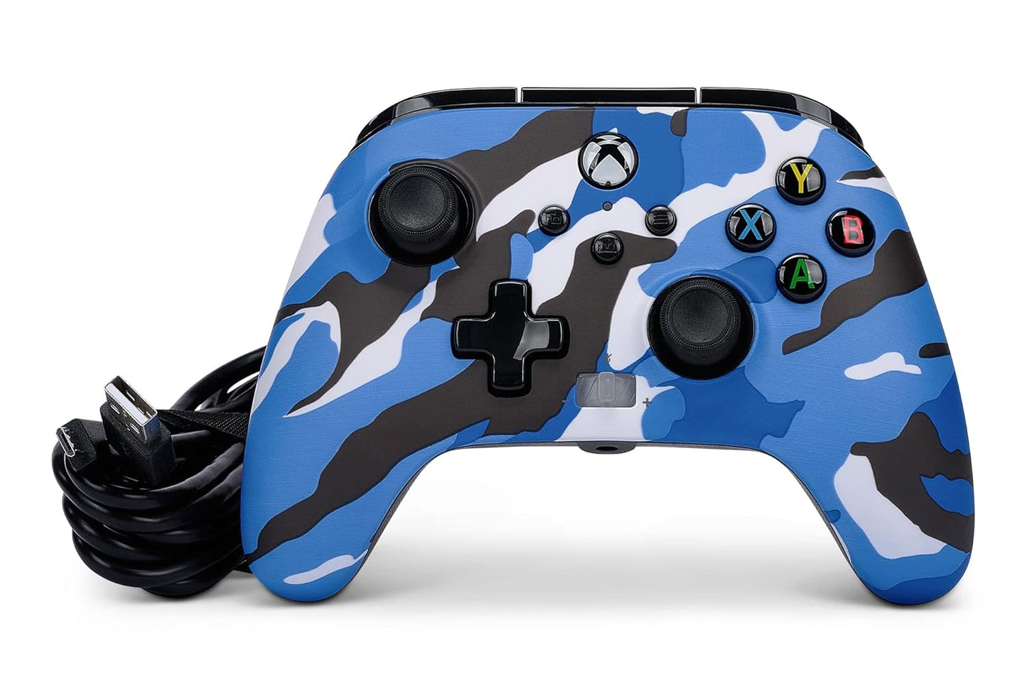 JOYSTIC POWERA ENHANCED WIRED CONTROLLER FOR XBOX SERIES X|S – BLUE CAMO, OFFICIALLY LICENSED FOR XBOX