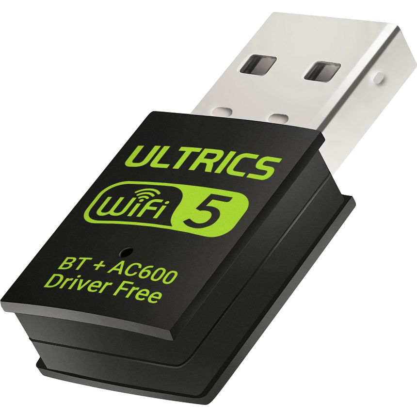 ULTRICS WiFi Bluetooth USB Adapter for PC