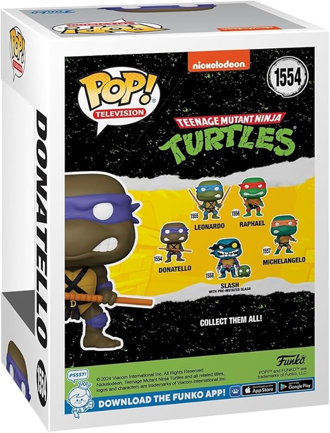 FUNKO POP: DONATELLO - TEENAGE MUTANT NINJA TURTLES 1554