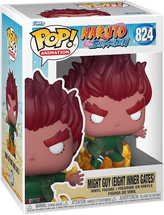 FUNKO POP MIGHT GUY NARUTO SHIPPUDEN 824