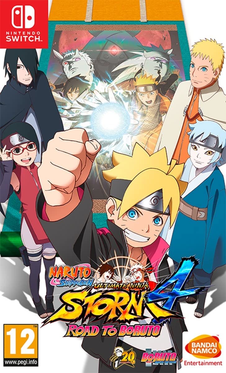 NARUTO SHIPPUDEN: ULTIMATE NINJA STORM 4 – ROAD TO BORUTO – JUEGO DE NINTENDO SWITCH (NUEVO SELLADO)