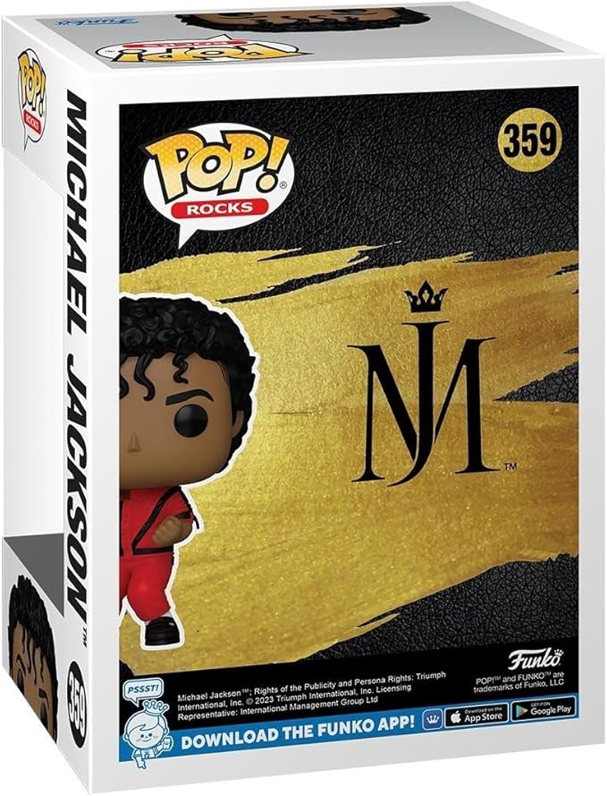FUNKO POP! ROCKS: MICHAEL JACKSON (THRILLER) 359
