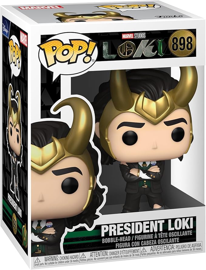 FUNKO POP MARVEL STUDIOS: LOKI PRESIDENT 898