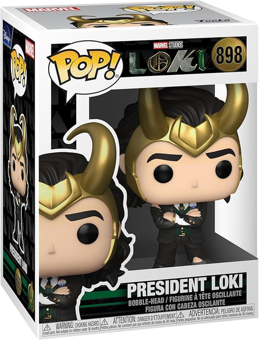 FUNKO POP MARVEL STUDIOS: LOKI PRESIDENT 898