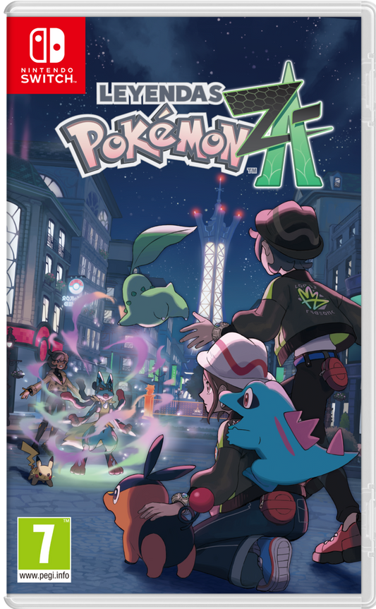 LEYENDAS POKÉMON: Z-A JUEGO DE NINTENDO SWITCHO (NUEVO SELLADO)