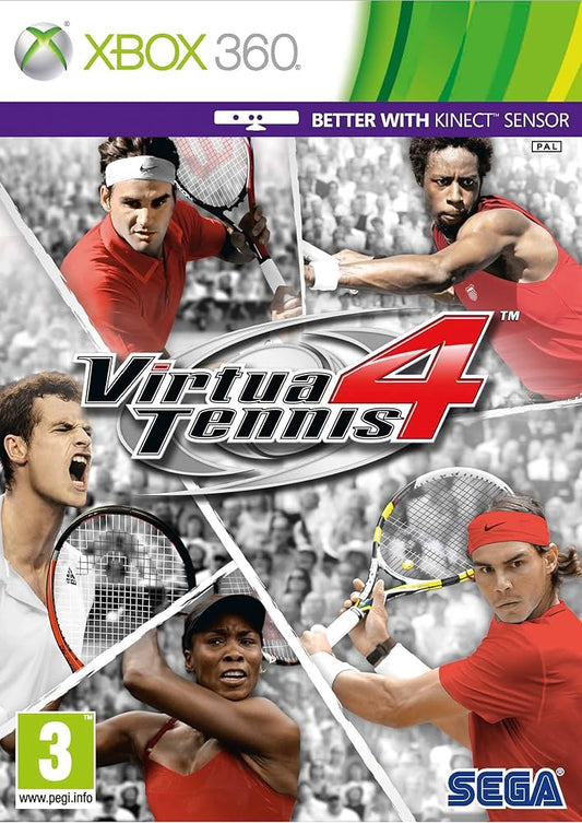 VIRTUA TENNIS 4 – JUEGO DE XBOX 360 (USADO) (PAL)