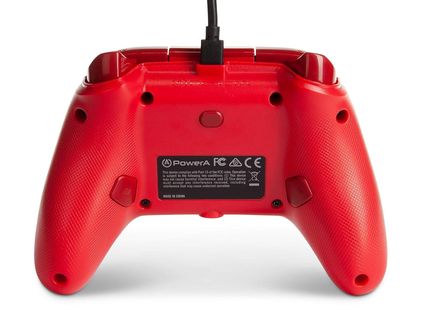 JOYSTIC POWERA ENHANCED WIRED CONTROLLER FOR XBOX SERIES X|S – OFFICIALLY LICENSED FOR XBOX ROJO
