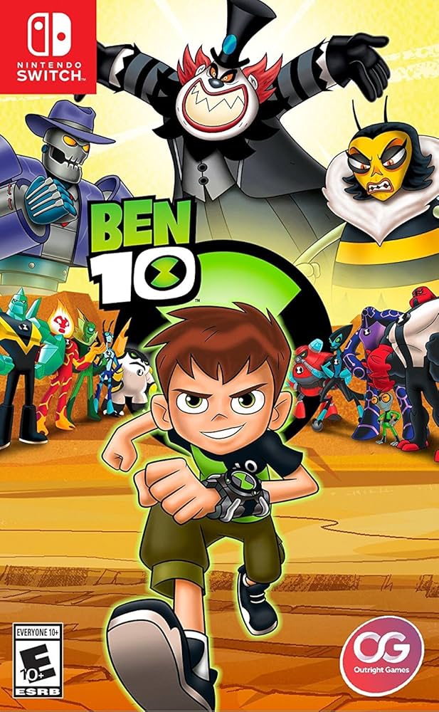 BEN 10 – JUEGO DE NINTENDO SWITCH (NUEVO SELLADO)
