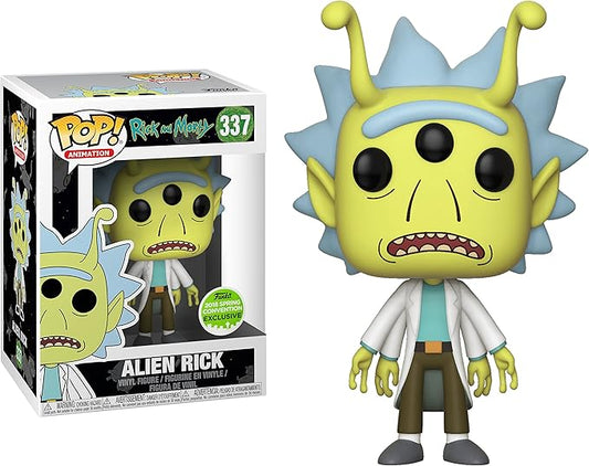 FUNKO POP ANIMACIÓN: RICK Y MORTY – ALIEN RICK 337