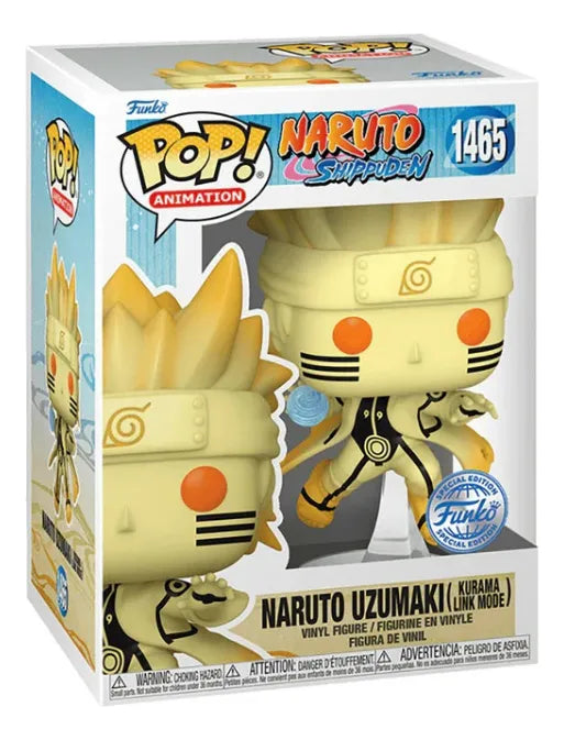 FUNKO POP: NARUTO UZUMAKI (KURAMA LINK MODE) - NARUTO SHIPPUDEN 1465