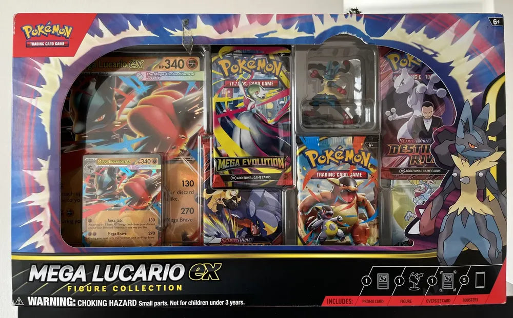 Pokémon TCG Mega Lucario Ex Trading Card Game Edición 2025 español