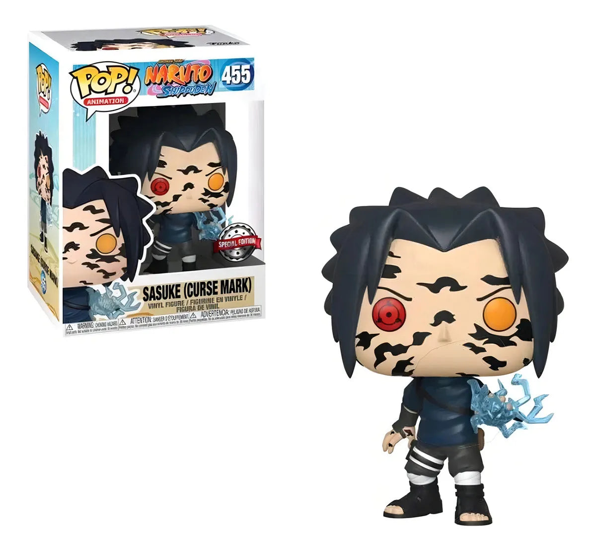 FUNKO POP: SASUKE CURSE MARK - NARUTO SHIPPUDEN 455