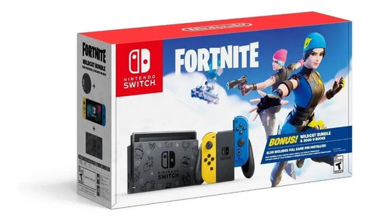 NINTENDO SWITCH EDICION FORTNITE (NO INCLUYE EL CODIGO)