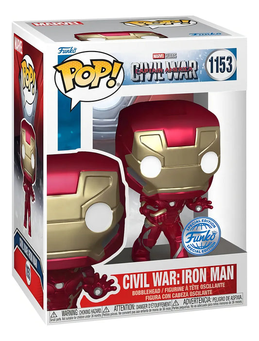 FUNKO POP MARVEL SPECIAL: CIVIL WAR - IRON MAN 1153