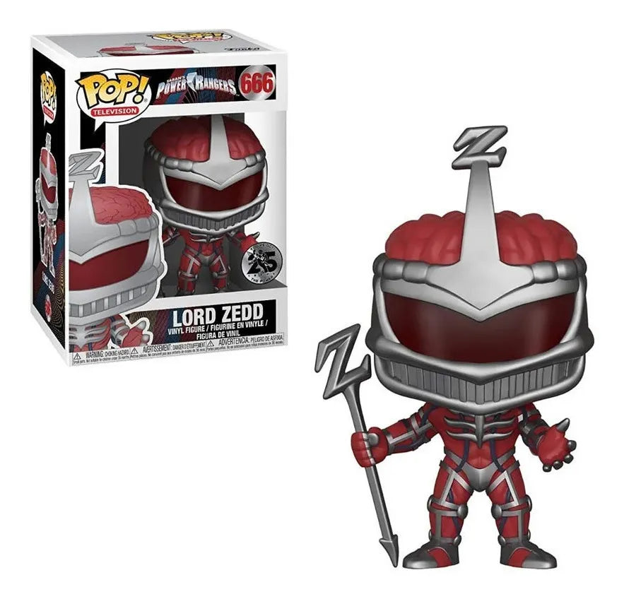 FUNKO POP: LORD ZEDD (POWER RANGERS) #666