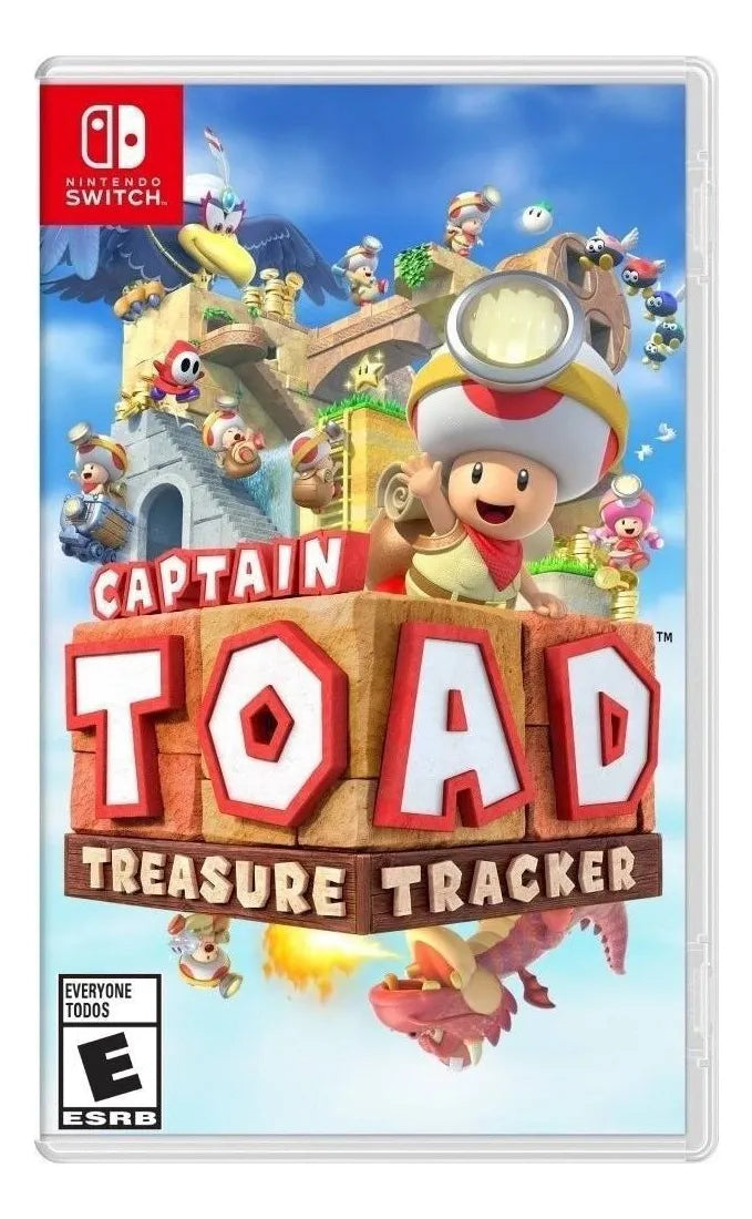 CAPITÁN TOAD: TREASURE TRACKER – JUEGO DE NINTENDO SWITCH (NUEVO SELLADO)