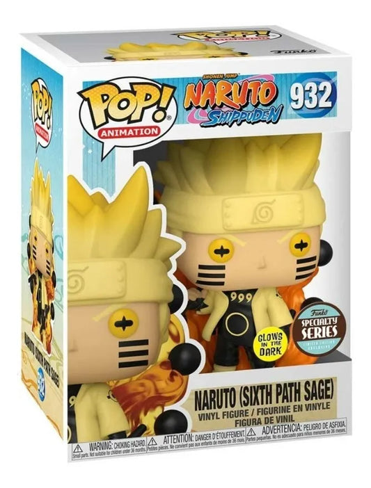 FUNKO POP: NARUTO SIX PATH SAGE / GLOWS IN THE DARK - NARUTO SHIPPUDEN 932
