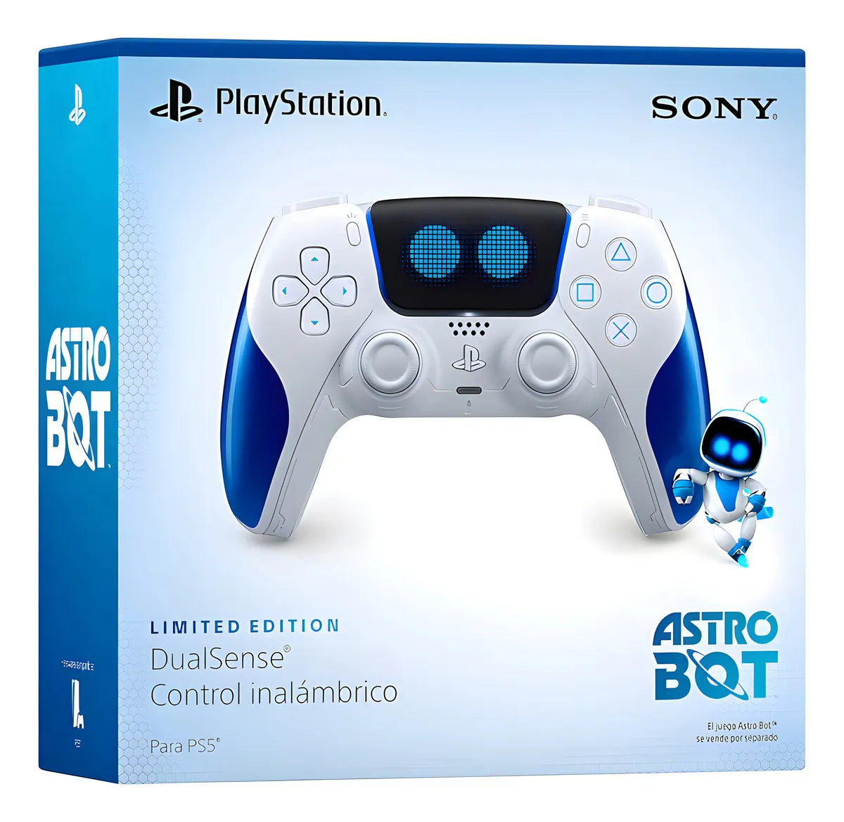 JOYSTICK INALÁMBRICO DUALSENSE SONY PS5 PLAYSTATION 5 EDICION LIMITADA ASTRO BOT