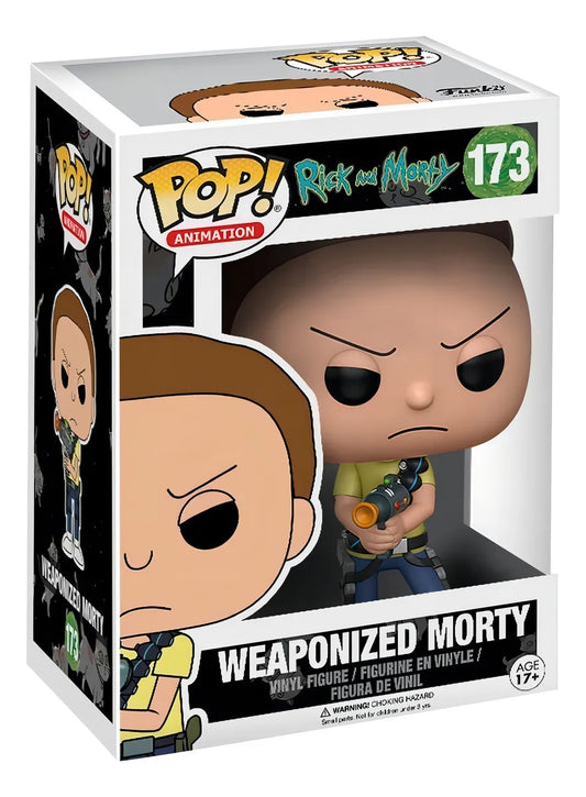 FUNKO POP WEAPONIZED MORTY - RICK AND MORTY 173