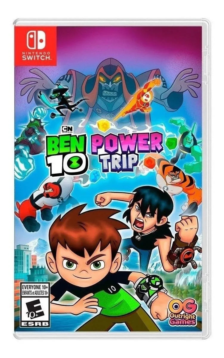 BEN 10: POWER TRIP – JUEGO DE NINTENDO SWITCH (NUEVO SELLADO)