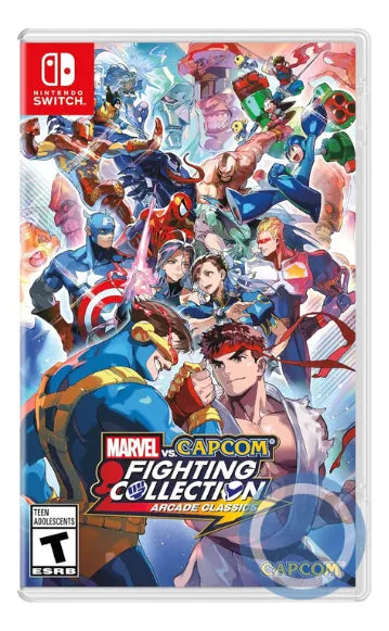 MARVEL VS. CAPCOM FIGHTING COLLECTION – JUEGO DE NINTENDO SWITCH (NUEVO SELLADO)