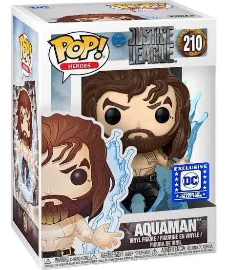 FUNKO POP AQUAMAN JUSTICE LEAGUE DC 210