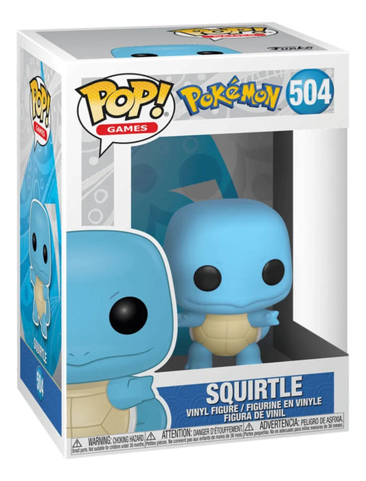 FUNKO POP: SQUIRTLE- POKÉMON 504