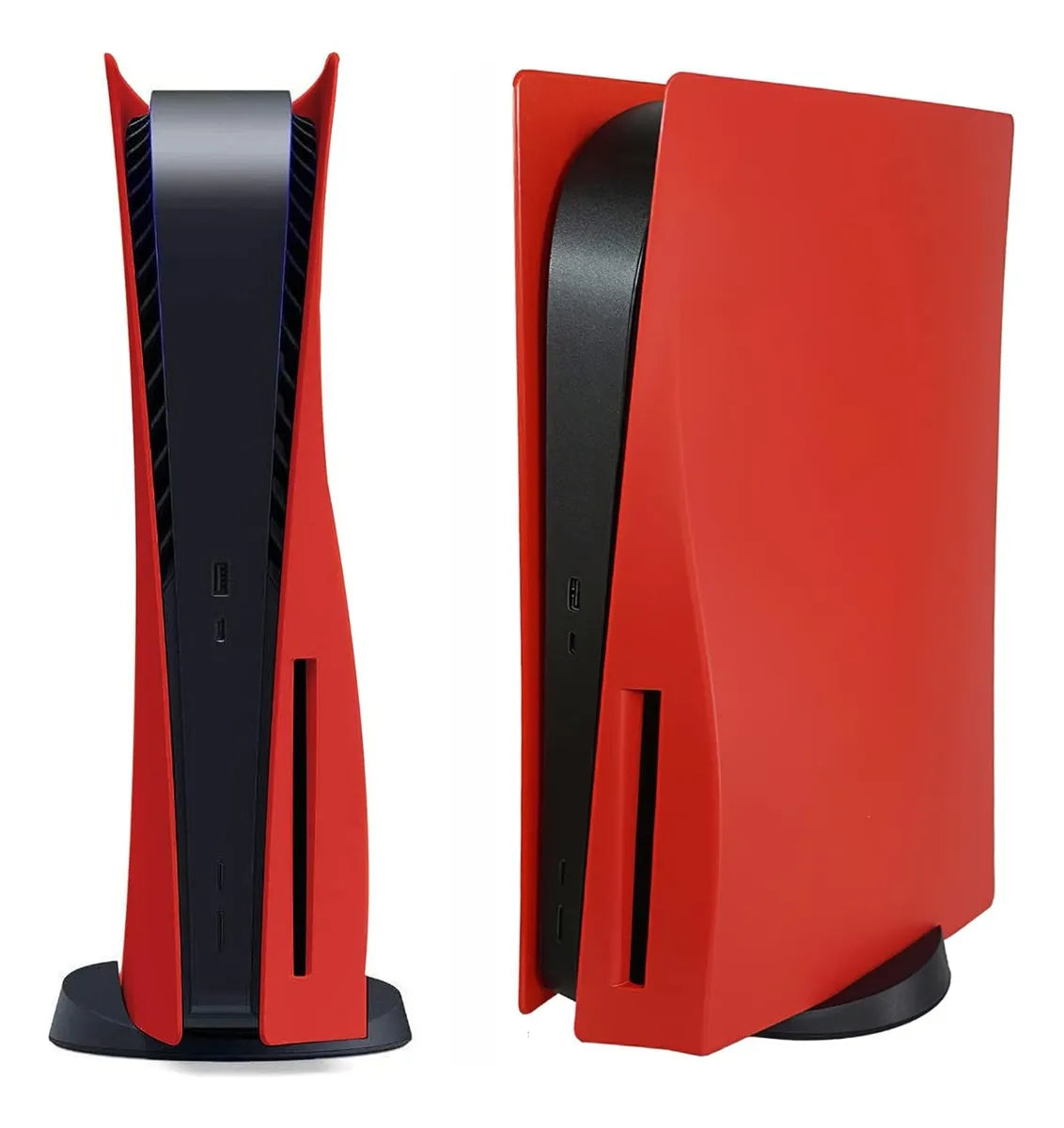 CARCASA TAPA DE REPUESTO PARA CONSOLA PLAYSTATION 5 PS5 ORIGINAL ROJA
