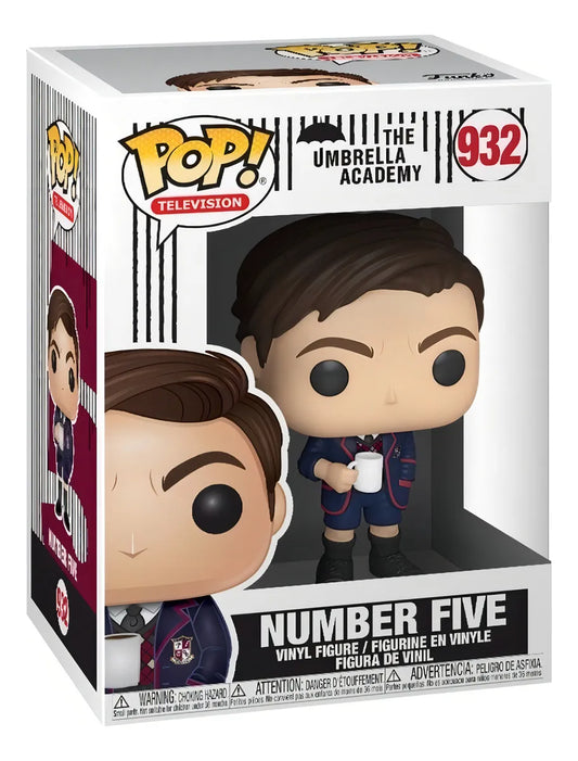 FUNKO POP: NUMBER FIVE UMBRELLA ACADEMY SERIE NETFLIX 932