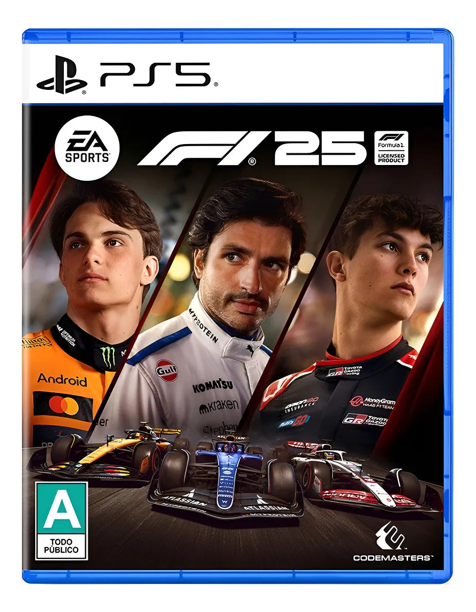 F1 25 - JUEGO DE PLAYSTATION 5 (NUEVO SELLADO)
