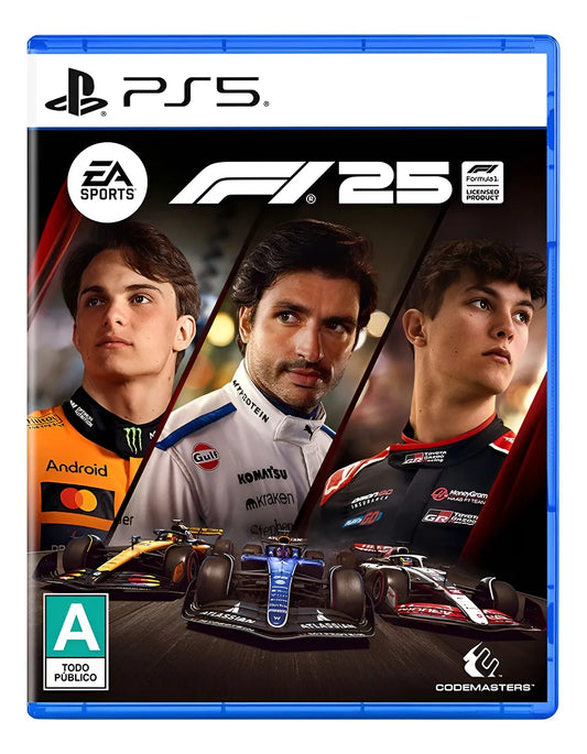 F1 25 - JUEGO DE PLAYSTATION 5 (NUEVO SELLADO)