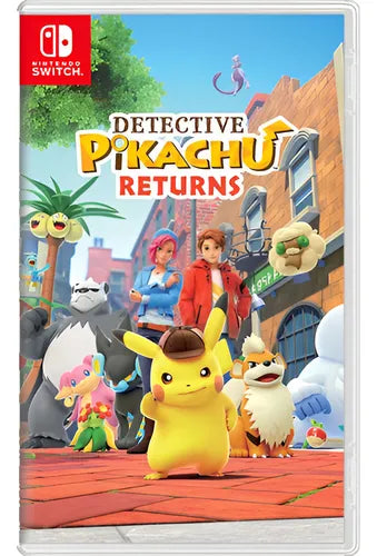 DETECTIVE PIKACHU RETURNS – JUEGO DE NINTENDO SWITCH (NUEVO SELLADO)