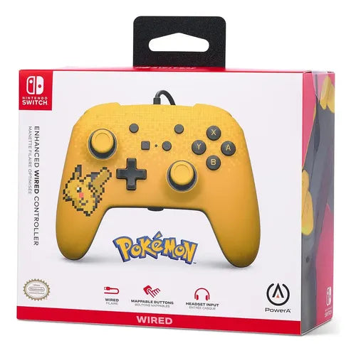 JOYSTICK USB POWER A PARA NINTENDO SWITCH POKEMON