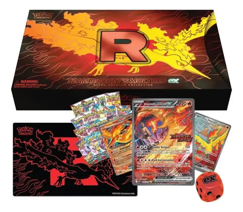 Ultra-Premium Collection de Moltres ex del Team Rocket