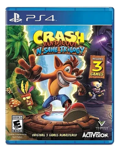 CRASH TRILOGY (USADO) – JUEGO DE PLAYSTATION 4