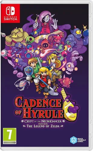 CADENCE OF HYRULE: CRYPT OF THE NECRODANCER FEAT. ZELDA – JUEGO DE NINTENDO SWITCH (NUEVO SELLADO)