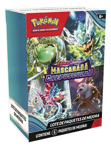 POKEMON TCG MASRCARADA CREPUSCULAR DE REFUERZO DE CARTAS POKEMON (ESPAÑOL)