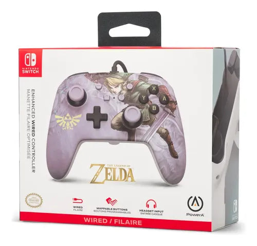 JOYSTICK USB POWER A PARA NINTENDO SWITCH THE LEGEND OF ZELDA