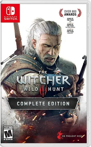 THE WITCHER 3: WILD HUNT – JUEGO DE NINTENDOS SWITCH (NUEVO SELLADO)