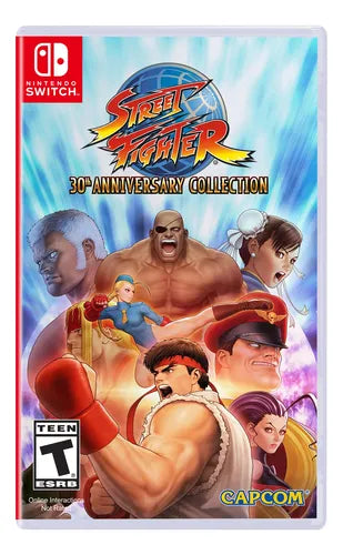 STREET FIGHTER 30TH ANNIVERSARY COLLECTION – JUEGO DE NINTENDO SWITCH (NUEVO SELLADO)