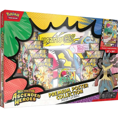 PREMIUM POSTER COLLECTION MEGA LUCARIO