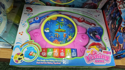 JUEGO DE PESCA INFANTIL CON MUSICA