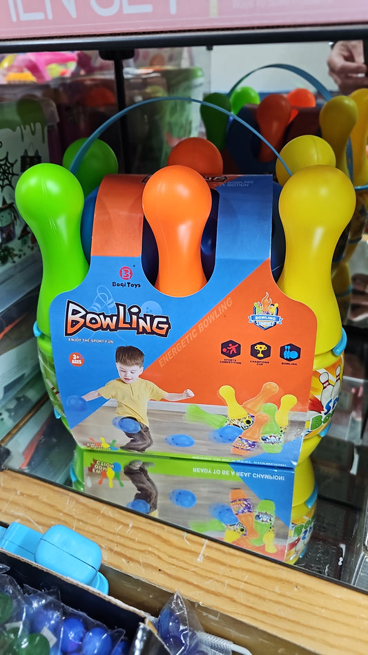 JUEGO DE BOLOS INFANTIL