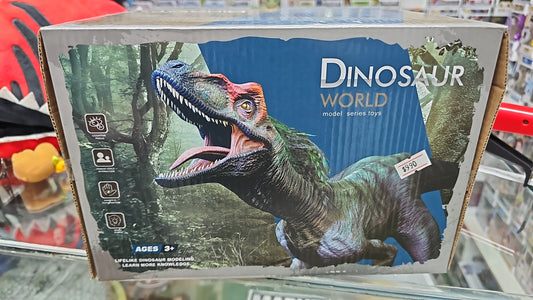 JUEGO DE DINOSAURIOS CON 26 DINOSAUR WORLD