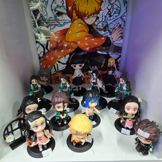 FIGURAS CHIBI DEMON SLAYER KIMETSU NO YAIBA