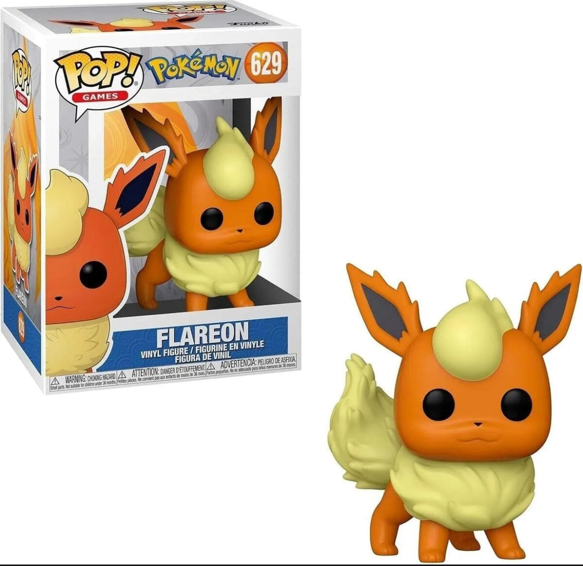 FUNKO POP FLAREON - POKEMON 629