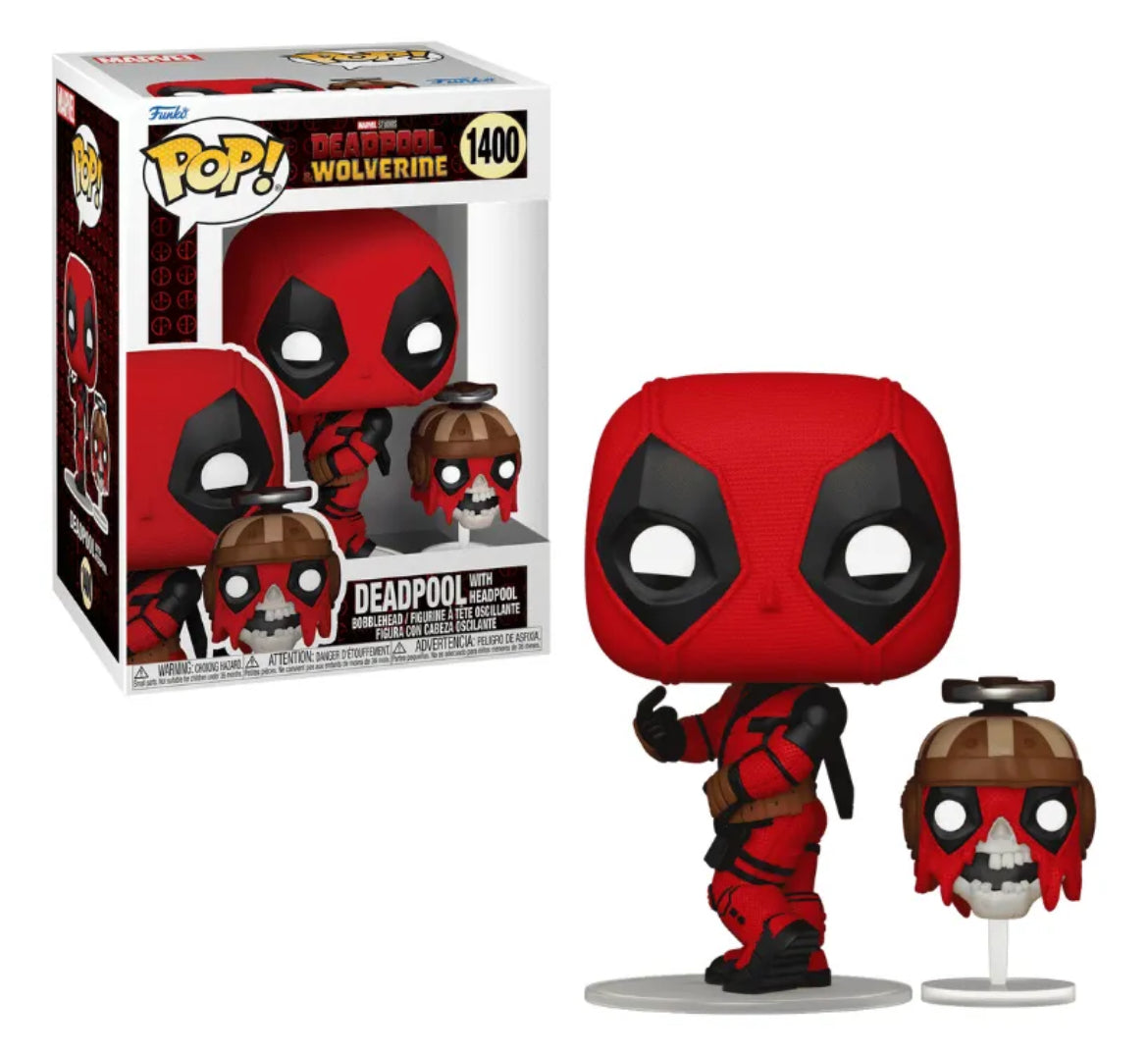 FUNKO POP DEADPOOL WITH HEADPOOL - DEADPOOL Y WOLVERINE 1400